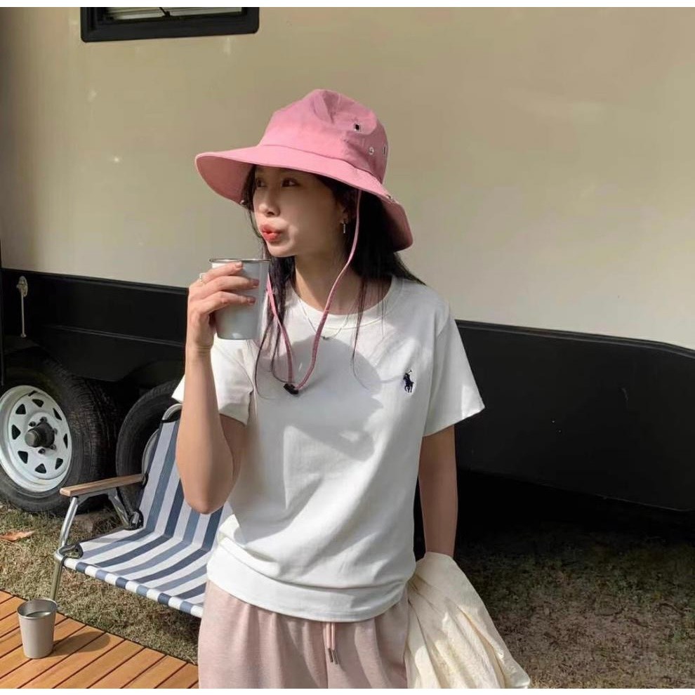 Aó Phông Nữ Cotton Tàu Thêu Ngựa Cổ Tròn Form Rộng Freesize Mã 886 | BigBuy360 - bigbuy360.vn