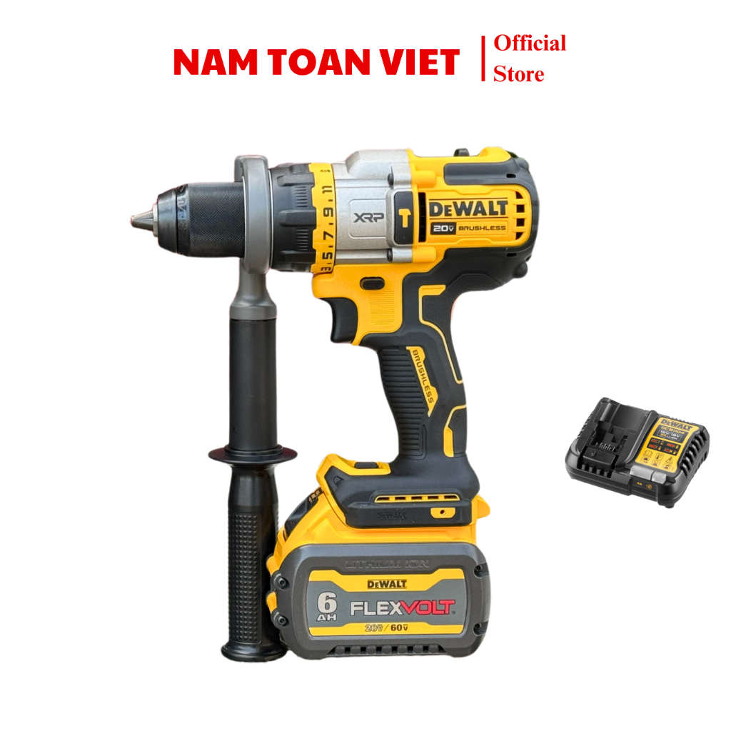 Kit Taladro DCD999B Taladro Percutor DeWalt DCD999 Flexvolt Advantage 1/2