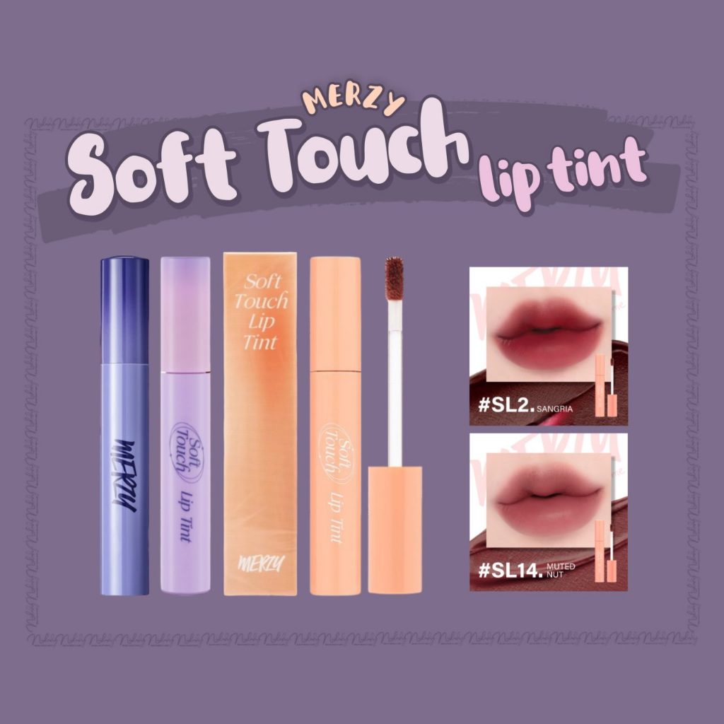 (HSD ở mô tả) Son Merzy Soft Touch Lip Tint (3g) | Shopee Việt Nam