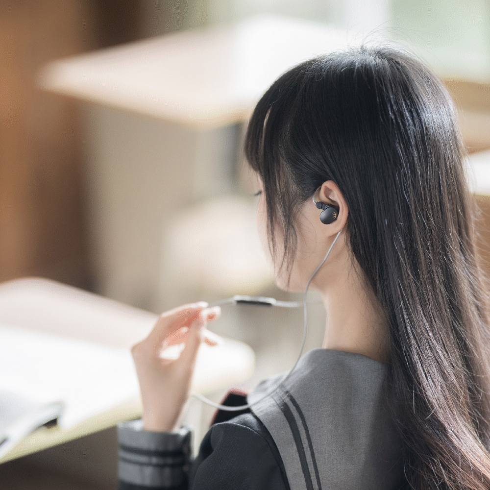 Tai nghe dây chính hãng Moondrop Chu 2 DSP Type-C | có mic | Thiết kế độc đáo | VDSF Target Response-Chu 2 KHÔNG MIC 3.5 | BigBuy360 - bigbuy360.vn