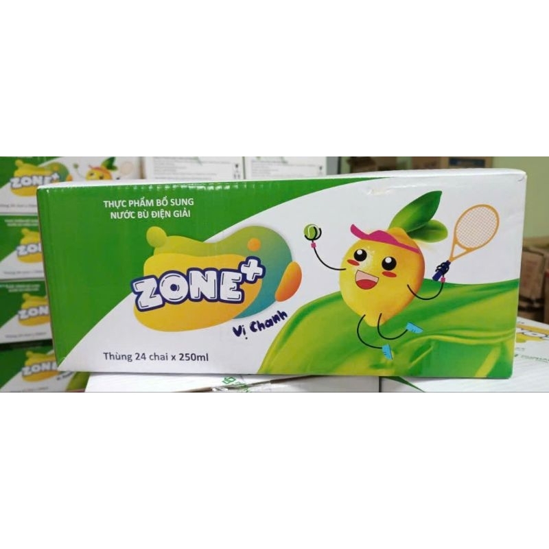 lôc 6 chai nước uống bù điện giải,ion, khoáng,chai 250ml nhiều vị Zone + | BigBuy360 - bigbuy360.vn