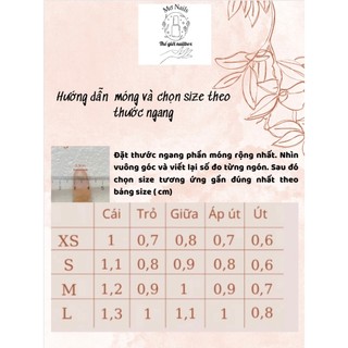 Bộ Set 5 miếng cồn lau móng úp làm nail siêu sạch