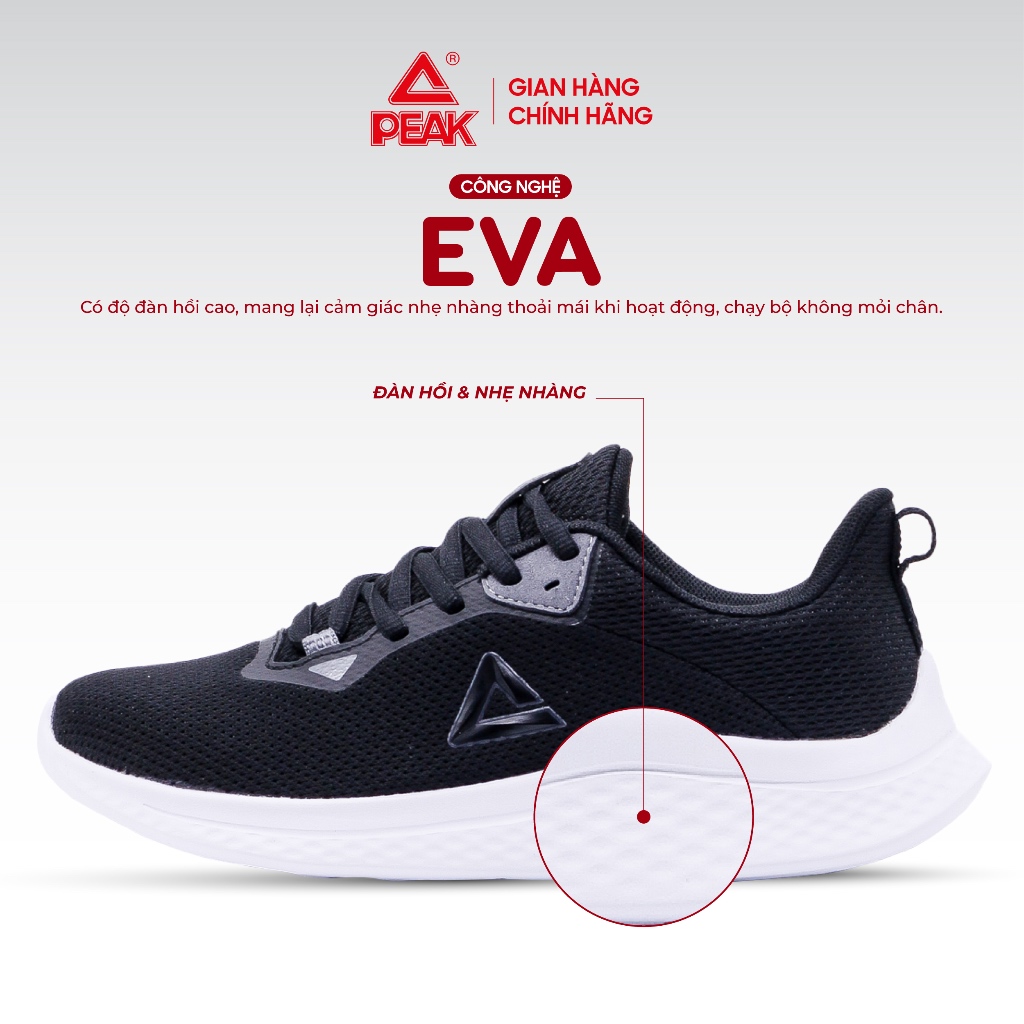 Ảnh Giày chạy bộ thể thao nam nữ PEAK Running siêu nhẹ thoáng khí E223197H E223198H 2
