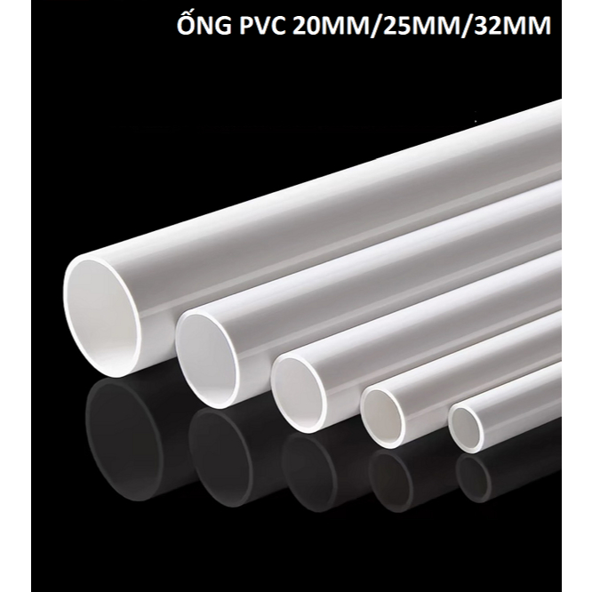 Ống TRẮNG U-PVC Phi 20MM/25MM/32MM chuyên dùng cho hồ cá HANG NHẬP KHẨU ...