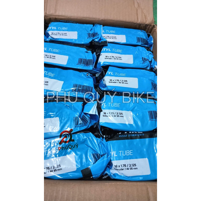 RUỘT DELI TIRE XE ĐẠP 18 x 1.75/2.125 AV 35MM