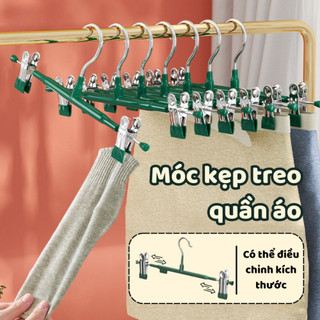 Móc kẹp quần áo ECO chất liệu thép không gỉ chống trơn trượt, móc kẹp quần, tất vớ