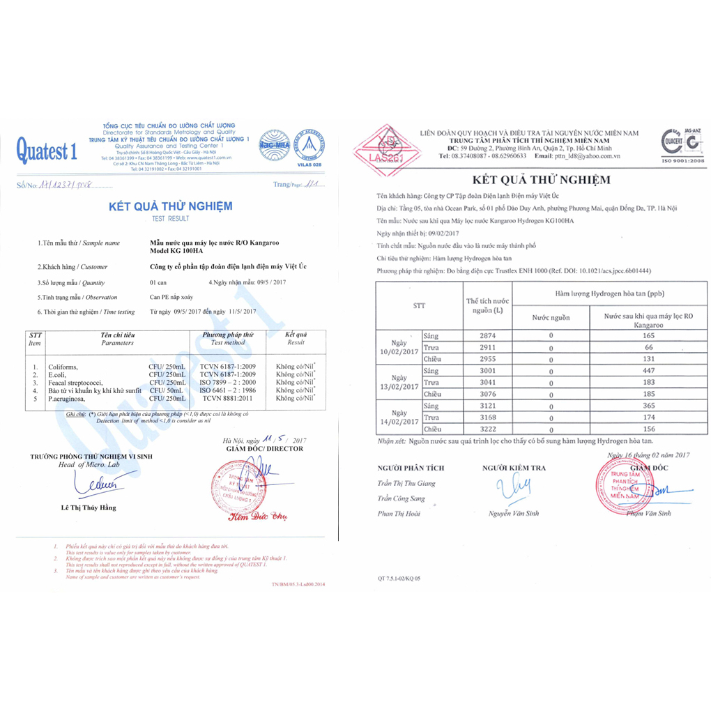 Máy Lọc Nước RO KG100HA-KV Hydrogen Kangaroo Chính Hãng 9 Lõi Lọc Bảo Hành 2 Năm Toàn Quốc Thiết Kế Nhỏ Gọn Để Gầm Bếp