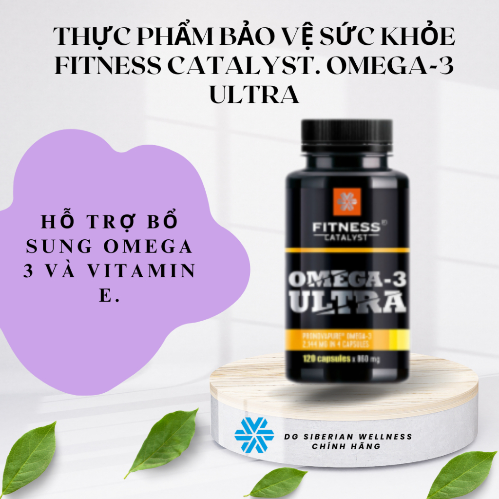 [CHÍNH HÃNG] Fitness Catalyst. Omega-3 Ultra - SIBERIAN WELLNESS ...