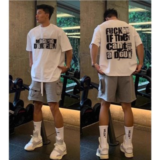 Áo Thun Nam Nữ Form Rộng Họa Tiết Chữ MAGIBIG Phong Cách Thời Trang Năng Động Cá Tính Chất Liệu Vải Cotton Khô Mềm Mịn