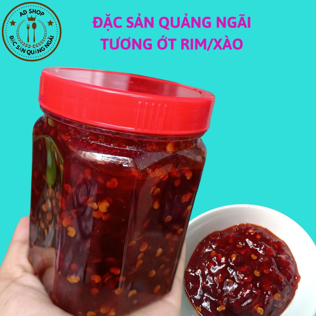 Hủ 400gr Tương ớt rim xào quánh dẻo Đức Lợi đặc sản Quảng Ngãi thơm ...