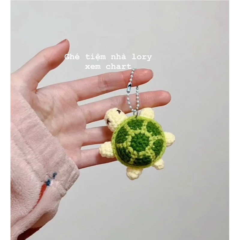 Móc Khoá Len Con Rùa Mini nhỏ xinh | Shopee Việt Nam