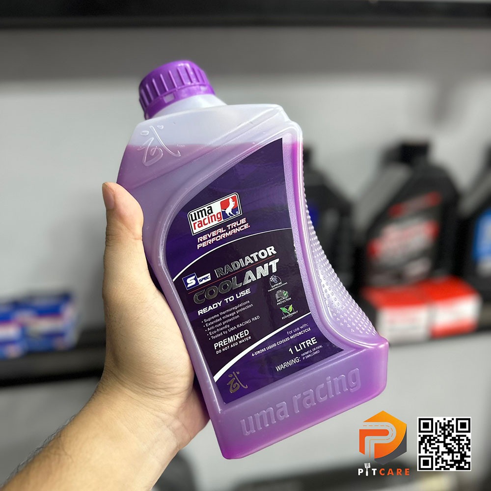 Nước Mát Xe Máy Uma Racing Pha Sẵn Chai 1L Chính Hãng | Shopee Việt Nam