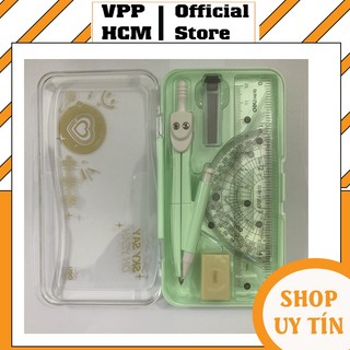 Bộ dụng cụ học sinh Deli H610 gồm 7 món đồ dùng học sinh