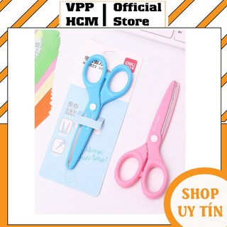 1 Cái Kéo học sinh 135mm DeLi 6023 kéo thủ công tiện lợi