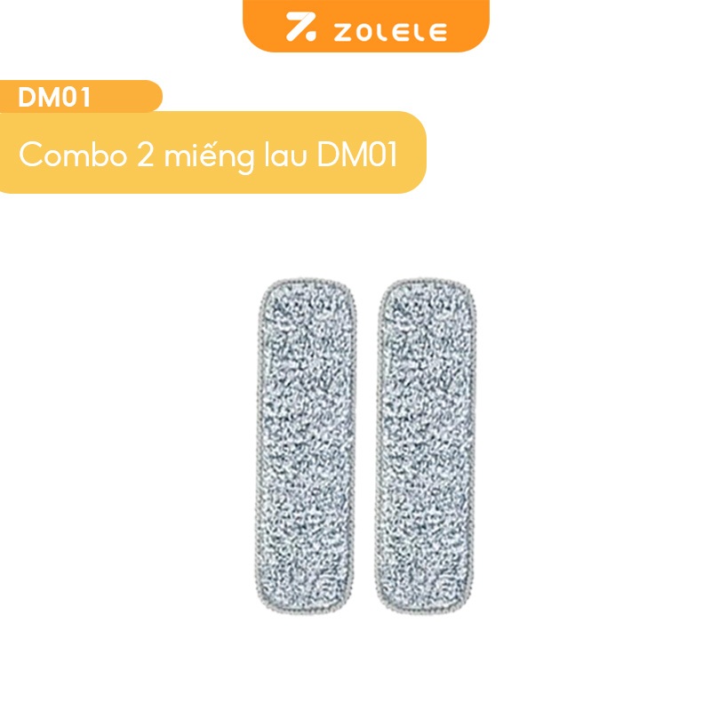 Ảnh Bông lau thay thế Zolele size 16x4 cây lau tự vắt mini cầm tay DM01 3