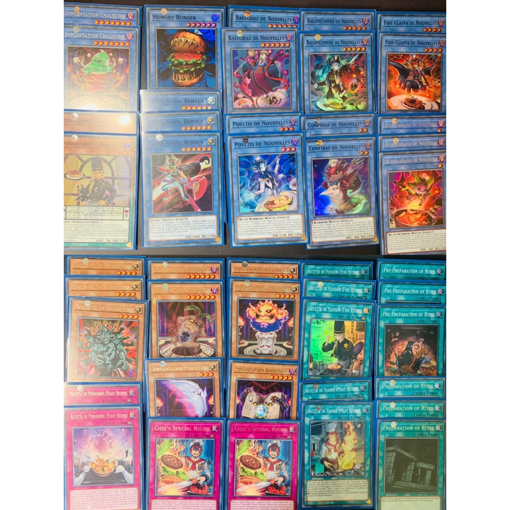 Thẻ bài Yugioh: Bộ Deck Ritual Nouvelles Full TCG (Tiếng Anh) | Shopee ...