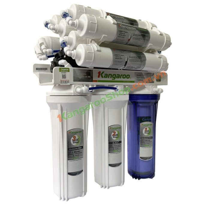 Máy Lọc Nước RO KG100HG-KV Kangaroo Chính Hãng 10 Lõi Lọc Bảo Hành 2 Năm Toàn Quốc Thiết Kế Nhỏ Gọn Để Gầm Bếp