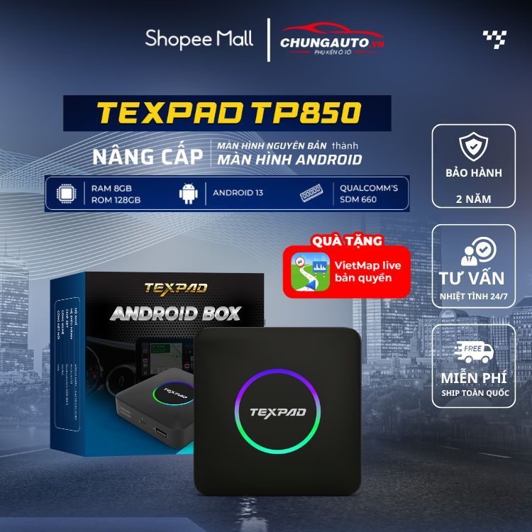 ANDROID BOX TEXPAD TP850 PLUS- CẤU HÌNH 8GB/128GB BẢO HÀNH 2 NĂM TẶNG ...