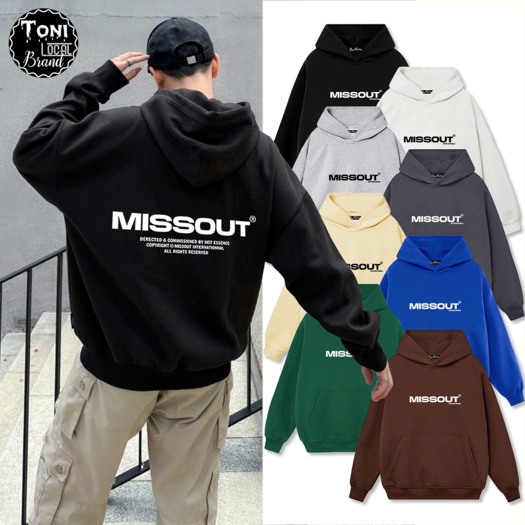 Ao Hoodie MISSOUT Local Brand n bong c c day form r ng Unisex HD8010L Hang Chinh Ph m Shopee Vi t Nam