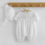 Áo liền thân/body ren trắng xinh yêu cho bé gái
