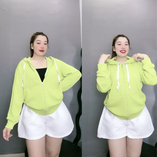 Áo khoác thun gân dày The Simple bigsize , áo khoác thời trang vải sọc gân Thông thường Trơn Mùa hè mặc xinh xắn KHOAC2/