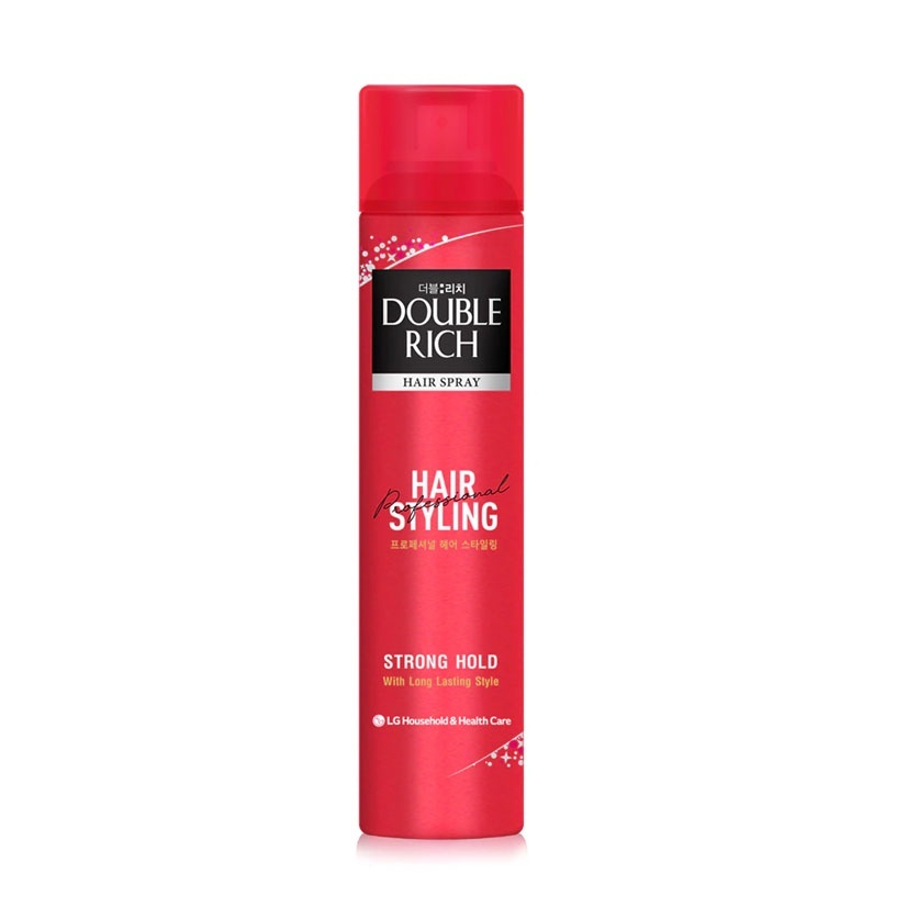 Ảnh Keo Tạo Kiểu Tóc Dạng Xịt Double Rich Hair Styling Strong Hold Giữ Nếp Tóc Nhiều Giờ 170ml 2