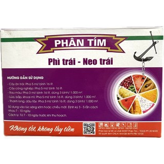 Phân Tím Chuyên Dùng Cho Mọi Cây Trồng Giúp Phì Trái - Neo Trái - Gói 10ml