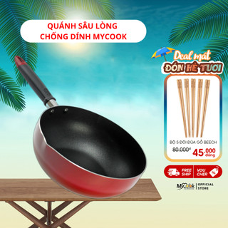 Quánh Lòng Sâu Chống Dính có miệng rót chống tràn MYCOOK
