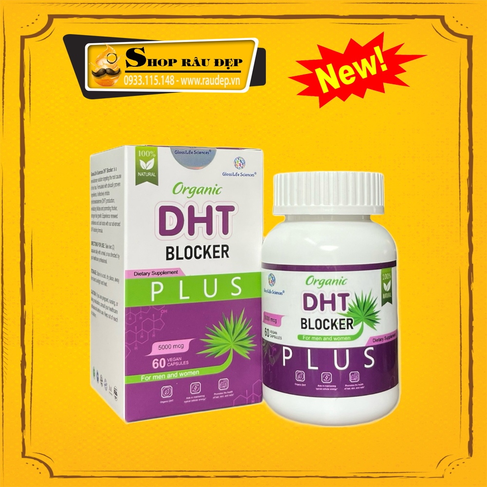 DHT Blocker Organic Plus - Giảm Nhờn Da Đầu - Mọc Tóc Ngăn Rụng Tóc ...
