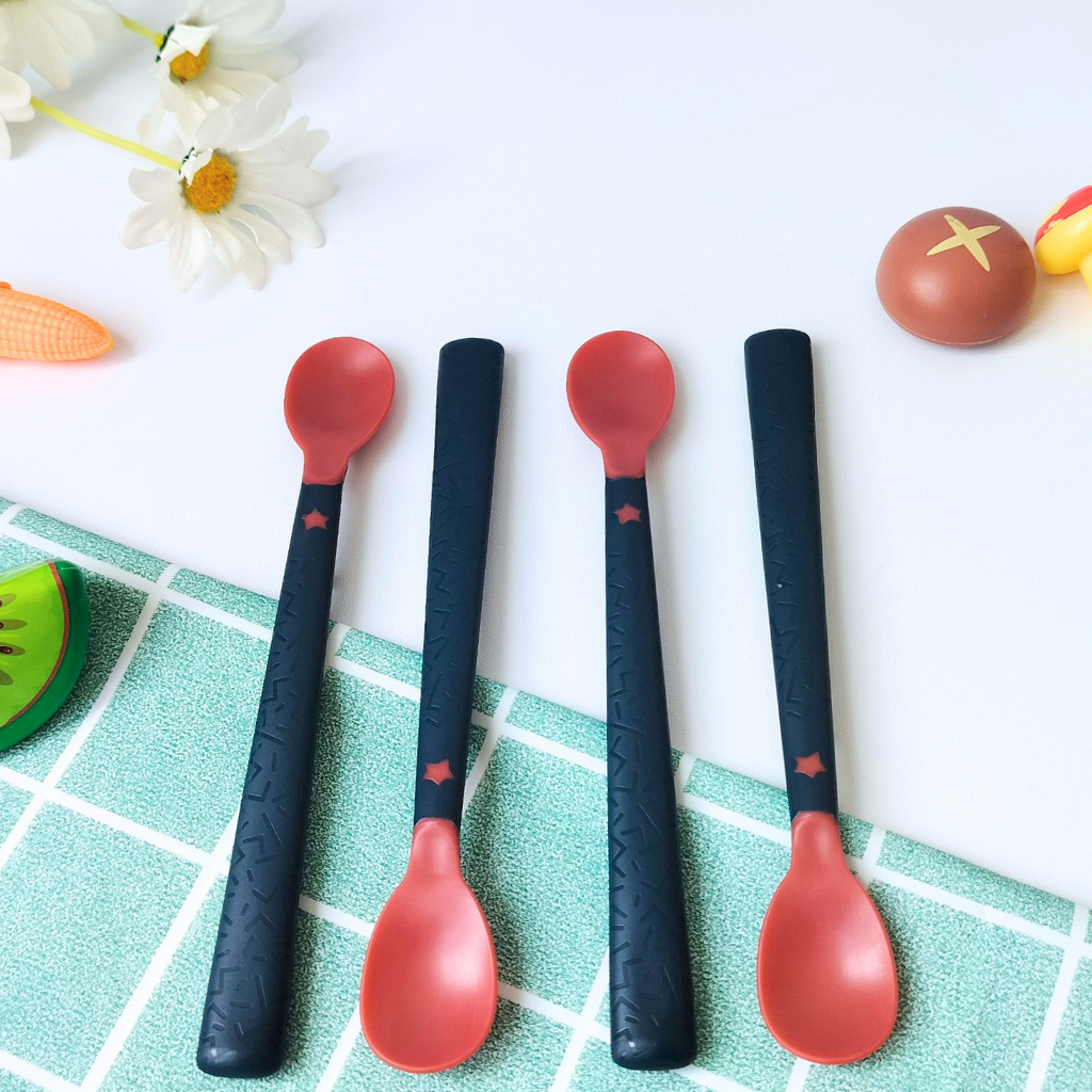 Ảnh Thìa Ăn Dặm Có Báo Nhiệt Tommee Tippee Heat Sense, Cho Bé Từ 4 Tháng (Set 4 Thìa, Tách Lẻ) 3