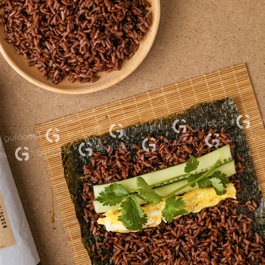 Ảnh Combo 3 túi Gạo lứt ăn kiêng GUfoods (mỗi túi 1kg) - Giảm cân, Thực dưỡng, Eat clean 4