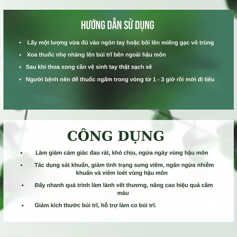 ✅[Hàng chính hãng] Gel giảm đau rát ngứa, bôi trĩ Hemocream