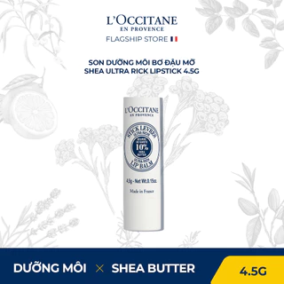 Son Dưỡng Môi Bơ Đậu Mỡ L’Occitane Shea Ultra Rick Lipstick 4.5g