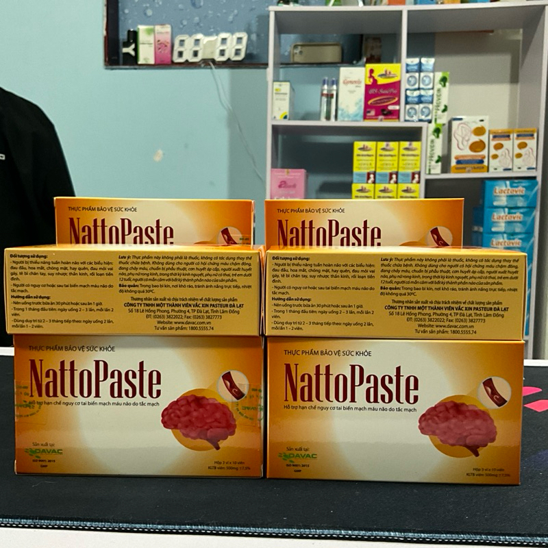✅[Hàng chính hãng] Tăng cường tuần hoàn não Natto Paste sản phẩm của Viện Pasteur Đà Lạt