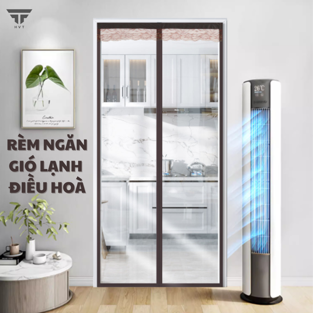 Rèm Nhựa Ngăn Lạnh Điều Hòa Trong Suốt Giá Rẻ, Ngăn Gió Lạnh Phòng ...