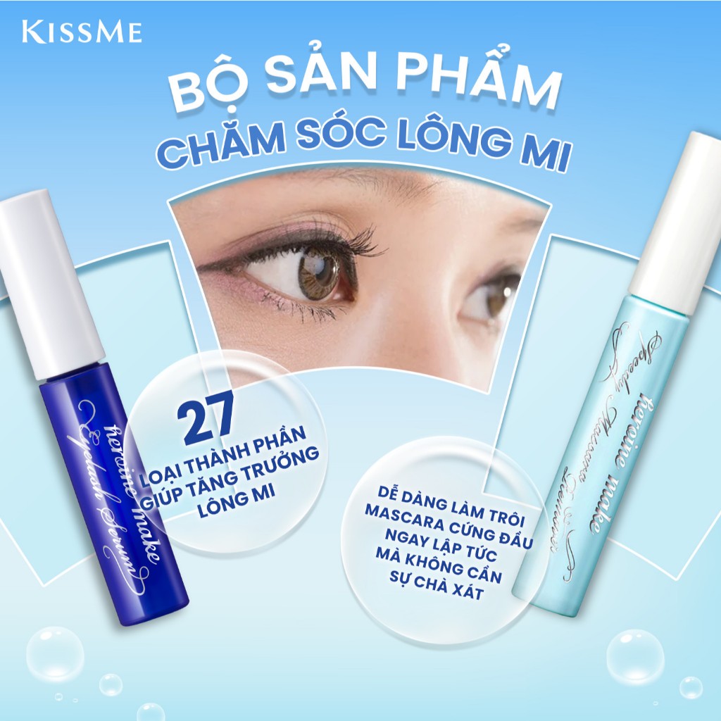 Tinh Chất Dưỡng Dài Và Khoẻ Làn Mi Kissme Heroine Make Watering Eyelash Serum ( 5.5g)