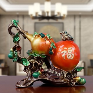 Bình hồ lô phong thuỷ, Quả bầu may mắn sức khỏe, Tượng phong thủy, Decor Trang trí nhà cửa, Quà tặng ý nghĩa - SUNNY