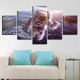 Tranh Dán Tường Phi Hành Gia Nhiều Phân Loại, Kích Cỡ, Tranh Phi Hành Gia Dán Tường Chất Liệu PVC Decor Phòng LABY HOME
