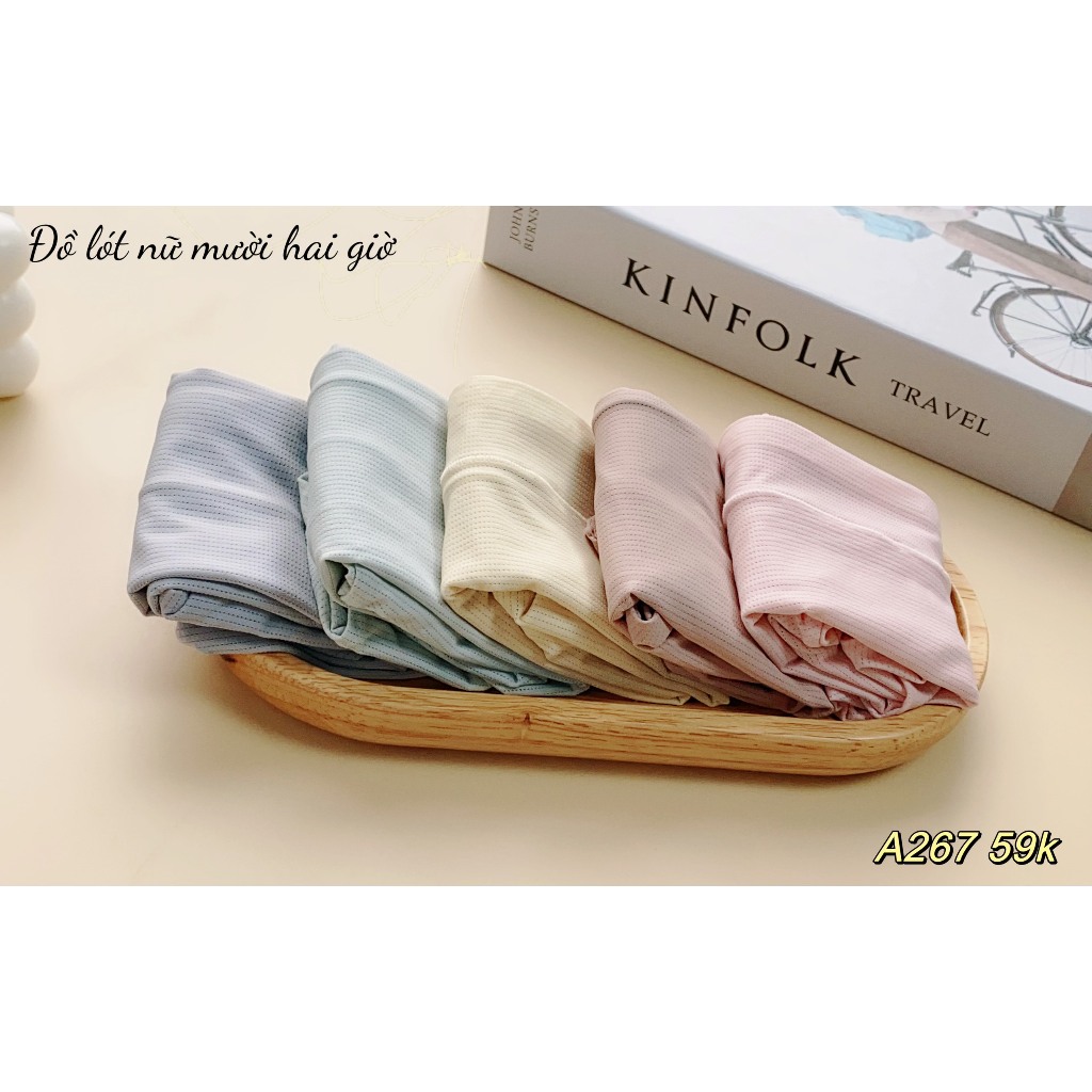 Quần lót cotton siêu mềm mại mặc như không mặc cao cấp co dãn 4 chiều A267, Đồ lót 12h