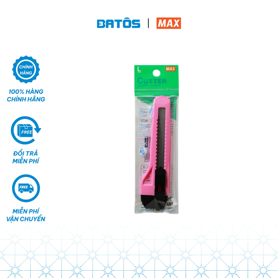 Dao trổ MAX 18mm L1 sắc bén- tiêu chuẩn Nhật - thép SK2 + Cr