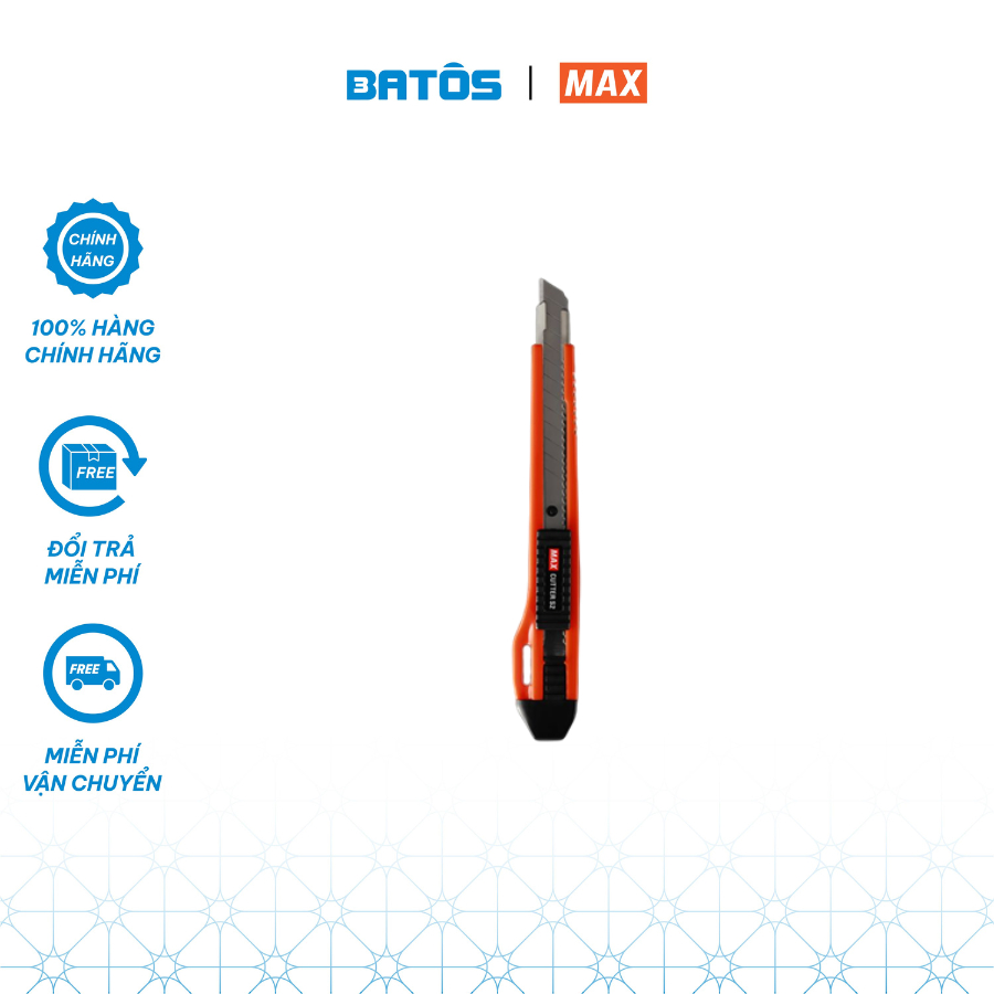 Dao trổ MAX 9mm S2 - tiêu chuẩn Nhật , lưỡi dao SK2 +Cr