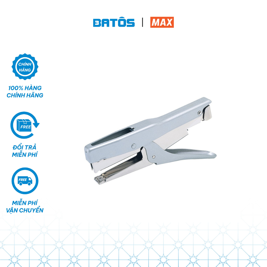 Dập ghim dạng kìm MAX HP-88 - Ghim tới 30 tờ/ lần, bấm tốt trên nhiều chất liệu giấy, da, vải ...