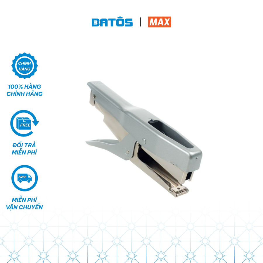 Dập ghim dạng kìm MAX HP-88 - Ghim tới 30 tờ/ lần, bấm tốt trên nhiều chất liệu giấy, da, vải ...