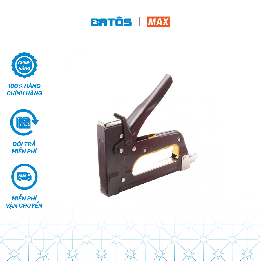 [Bấm được lên gỗ]Máy bấm kim  MAX TG-A - Công suất lớn, phù hợp sử dụng nội thất, nhà xưởng.