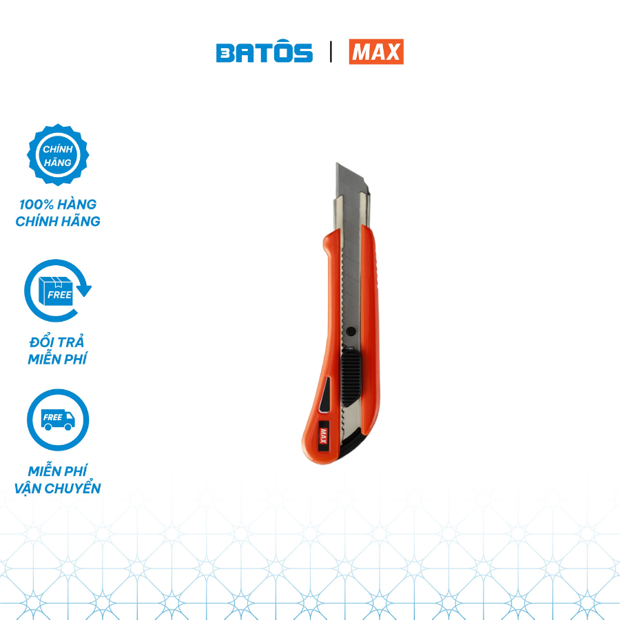Dao trổ MAX 18mm L2 sắc bén, ứng dụng đa dạng trong nhà máy, xưởng sản xuất, quảng cáo