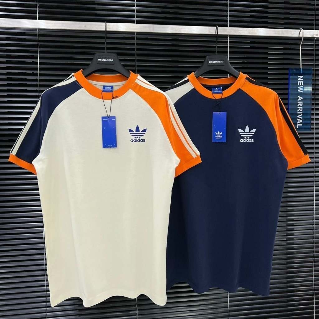 Áo Phông Nam Nữ Adidas thêu logo 3 sọc tay - Áo Thun Nam Nữ Premium ...