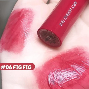 Son Bóng Juicy Lasting Tint 06 FIGFIG, Son Juicy 06 Hồng Đỏ Đất( FIGFIG)