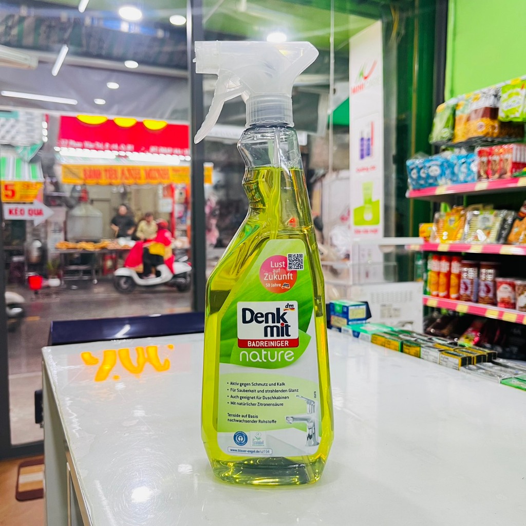 Ảnh Xịt tẩy nhà tắm thiên nhiên Denkmit 750ml 2