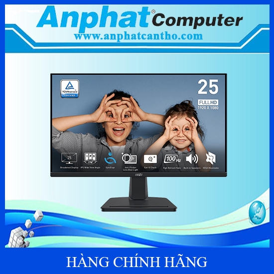 Màn hình LCD MSI PRO MP251 (24.5inch/FHD/IPS/100Hz/1ms) – Hàng Chính ...