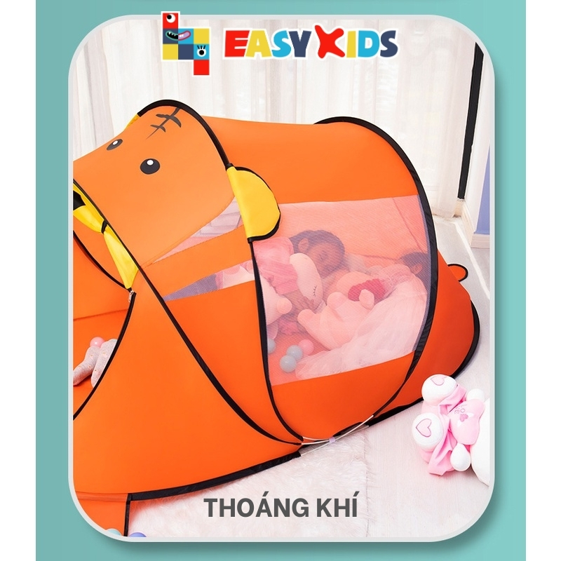Lều Trẻ Em, Lều Tự Bung Hình Gấu Hổ Cho Bé Trai Và Gái Chơi Trong Nhà, Lều Ngủ Cho Bé Mẫu Mới
